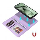 BETOPNICE 2-i-1 Lommebok deksel Samsung Galaxy S24 FE 5G lys lilla thumbnail