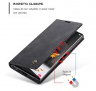 CaseMe flip Retro deksel for Samsung Galaxy S22 Ultra 5G svart thumbnail