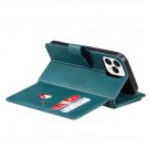 Lommebok-deksel plass til 10 stk kort for iPhone 13 Pro grønn thumbnail