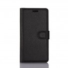 Lommebok deksel for Sony Xperia XA1 svart thumbnail