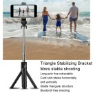 Selfiestang med Tripod og Bluetooth-fjernkontroll - Svart thumbnail