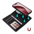 BETOPNICE 2-i-1 Lommebok deksel iPhone 16 Pro svart thumbnail