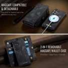 CaseMe 2-i-1 Lommebok deksel Samsung Galaxy S26 Ultra 5G svart thumbnail