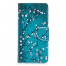 Lommebok deksel for Huawei P30 - Rosa blomster thumbnail