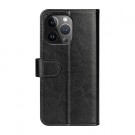 Lommebok deksel Premium for iPhone 16 Pro svart thumbnail