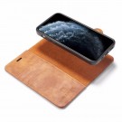 DG.Ming 2-i-1 Lommebok-deksel I Lær iPhone 12/12 Pro brun thumbnail