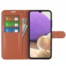 Lommebok deksel for Samsung Galaxy A53 5G brun thumbnail