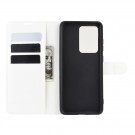 Lommebok deksel for Samsung Galaxy S20 Ultra 5G hvit thumbnail