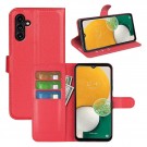 Lommebok deksel for Samsung Galaxy A14 5G/4G rød thumbnail