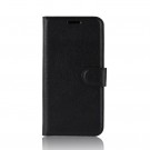 Lommebok deksel for Samsung Galaxy A51 svart thumbnail