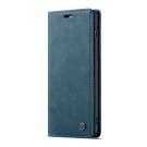 CaseMe Retro flip deksel for Samsung Galaxy S10+ Plus blå thumbnail