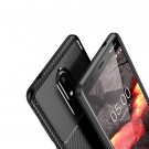 Beetle TPU Carbon Fiber Deksel Nokia 5.1 (2018) svart thumbnail