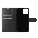 Lommebok deksel for iPhone 12 Mini svart thumbnail