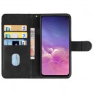 Lommebok deksel for Samsung Galaxy S10e svart thumbnail