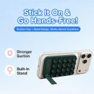 Mobilholder magnetisk med sugekopper og kickstand Flere farger thumbnail