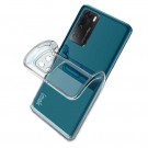 IMAK TPU Deksel for Samsung Galaxy S22 Ultra 5G Gjennomsiktig thumbnail