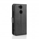 Lommebok deksel for Sony Xperia XA2 svart thumbnail