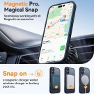 XDcase Frosted TPU Deksel iPhone 17 MagSafe - Svart thumbnail