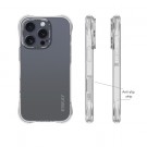 ENKAY Hat-Prince Støtsikkert TPU Deksel for iPhone 16 Pro Max Gjennomsiktig thumbnail