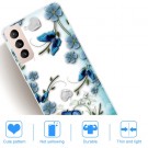Fashion TPU Deksel for Samsung Galaxy S22+ Plus 5G - Blomster thumbnail