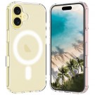 Tech-Flex TPU Deksel for iPhone 16 Plus MagSafe Gjennomsiktig thumbnail