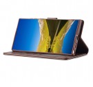 LC.IMEEKE Lommebok deksel for Samsung Galaxy S22 Ultra 5G brun thumbnail