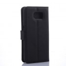 Lommebok deksel for Samsung Galaxy S6 svart thumbnail