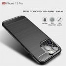 Tech-Flex TPU Deksel Carbon iPhone 13 Pro svart thumbnail