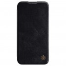 Nillkin Qin Pro flip deksel Camshield for iPhone 13 Pro Max svart thumbnail
