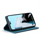 CaseMe flip Retro deksel for iPhone 15 Pro Max blå thumbnail