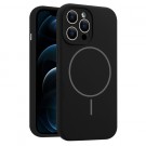 Tech-Flex silikon Deksel for iPhone 12 Pro Max MagSafe svart thumbnail