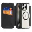 DUX DUCIS Skin X Pro Flip deksel iPhone 15 Pro Max MagSafe Svart thumbnail