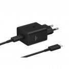 Samsung hurtiglader USB-C Vegglader & USB-C Kabel 45W - Svart thumbnail