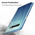 Tech-Flex TPU Deksel for Samsung Galaxy S10 plus Gjennomsiktig thumbnail