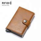 Lommebok for kredittkort RFID beskyttelse - Brun thumbnail