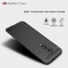 Tech-Flex TPU Deksel Carbon for OnePlus 7T Pro svart thumbnail