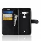 Lommebok deksel for HTC U12+ svart thumbnail