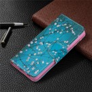 Lommebok deksel for Samsung Galaxy S21 5G - Rosa blomster thumbnail