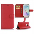 Lommebok deksel for Samsung Galaxy S7 Edge rød thumbnail