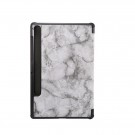 Deksel Tri-Fold Smart til Galaxy Tab S7/S8 - Marmor thumbnail