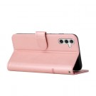 Lommebok deksel Stitching for Samsung Galaxy A16 Roségull thumbnail