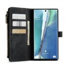 CaseMe retro multifunksjonell Lommebok deksel Samsung Galaxy Note 20 Ultra svart thumbnail