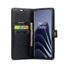 DG.Ming 2-i-1 Lommebok-deksel I Lær OnePlus 10 Pro 5G svart thumbnail