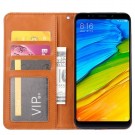 Flip Lommebok deksel ekstra kortlomme for OnePlus 7 Pro brun thumbnail