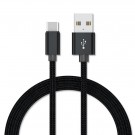 Universal 1M USB Type C kabel High-Speed QC3.0 3A  svart thumbnail