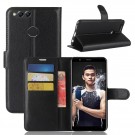 Lommebok deksel for Huawei Honor 7X svart thumbnail