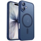 XDcase Frosted TPU Deksel iPhone 17 MagSafe - Blå thumbnail