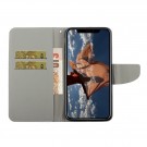 Lommebok deksel til iPhone 11 - blue Butterfly thumbnail