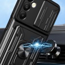 Tech-Flex TPU + PC Deksel med magnetisk Ring Grep Samsung Galaxy A05s svart thumbnail