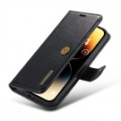 DG.Ming 2-i-1 Lommebok-deksel I Lær iPhone 14 Pro svart thumbnail